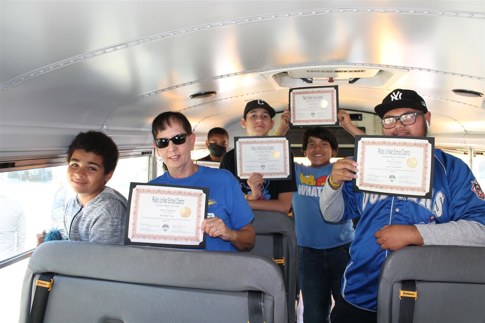 Bus Riders of the month